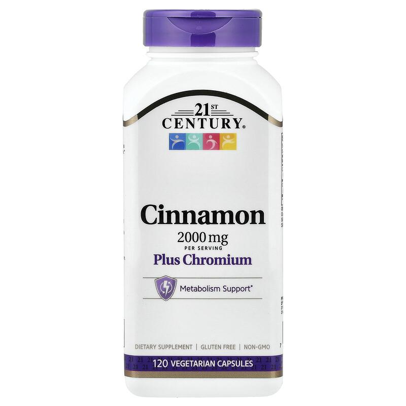 Cinnamon Plus Chromium, 120 Vegetarian Capsules