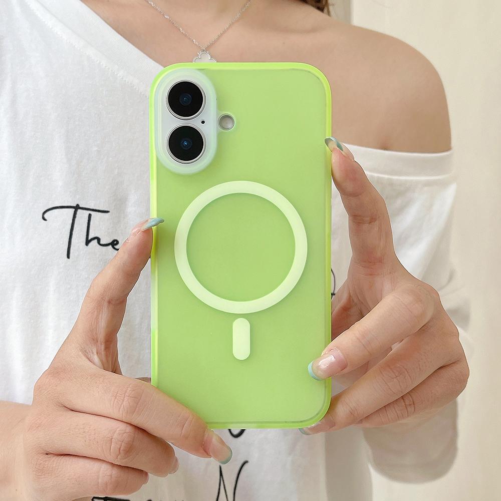 Jelly Liquid Silicone Magnetic Wireless Charge Case For iPhone 16 Pro Max Soft Shockproof Cover For iPhone 15 Pro Max