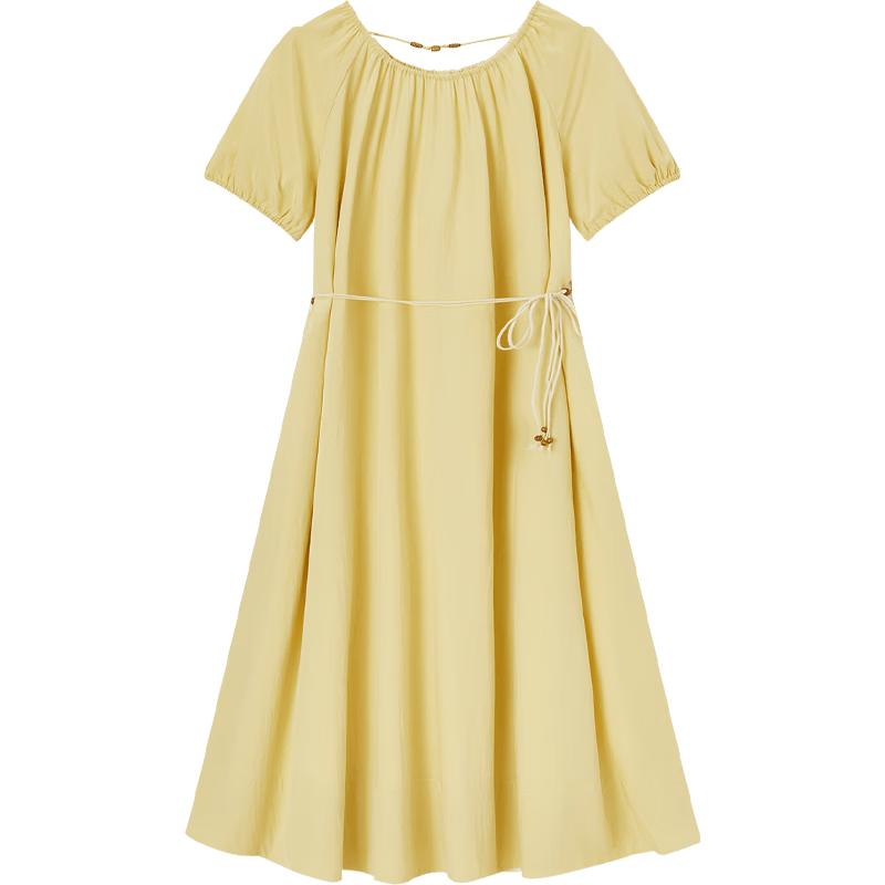 Aijutu Bohemian Summer Midi Dress S