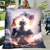Buddhism Faith Sakyamuni Buddha Guanyin Bodhisattva Religion Blanket Soft Throw Blanket for Home Pray Bedroom Beds Sofa Cover