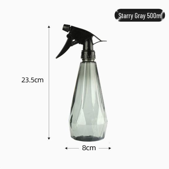 Wanghong Dual Mode Spray Bottle: Compact Diamond Design for Garden Watering, Flower Spraying, and Disinfection