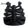 Unique Pen Container Skeleton Ribcage Bone Holder, 3D Printed Pencil Cup, Dust-resistant Holder Gothic Desk Organizer for Pens Pencils Makeup Brushes