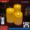 USB Rechargeable LED Candle Lamp with Remote Control for Weddings, Concerts, and Restaurants