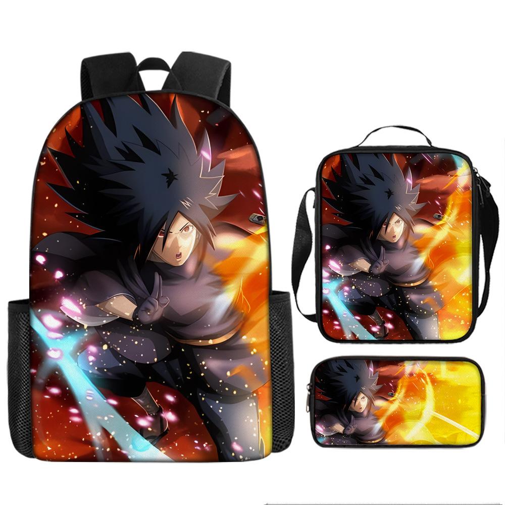 Naruto Large Capacity Backpack Primary School Students 3rd To 6th Grade Junior High School Girls Backpack