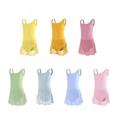 Vestiti da ballo con bretelle per bambini, Gonne da balletto per bambine, Vestiti da ballo per bambini, Vestiti per ginnastica fisica, Estate