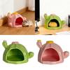 Keramik Hamster Futternapf Multifunktion Cartoon Kleintier Versteck Höhle für Kleintiere Ratten Zubehör