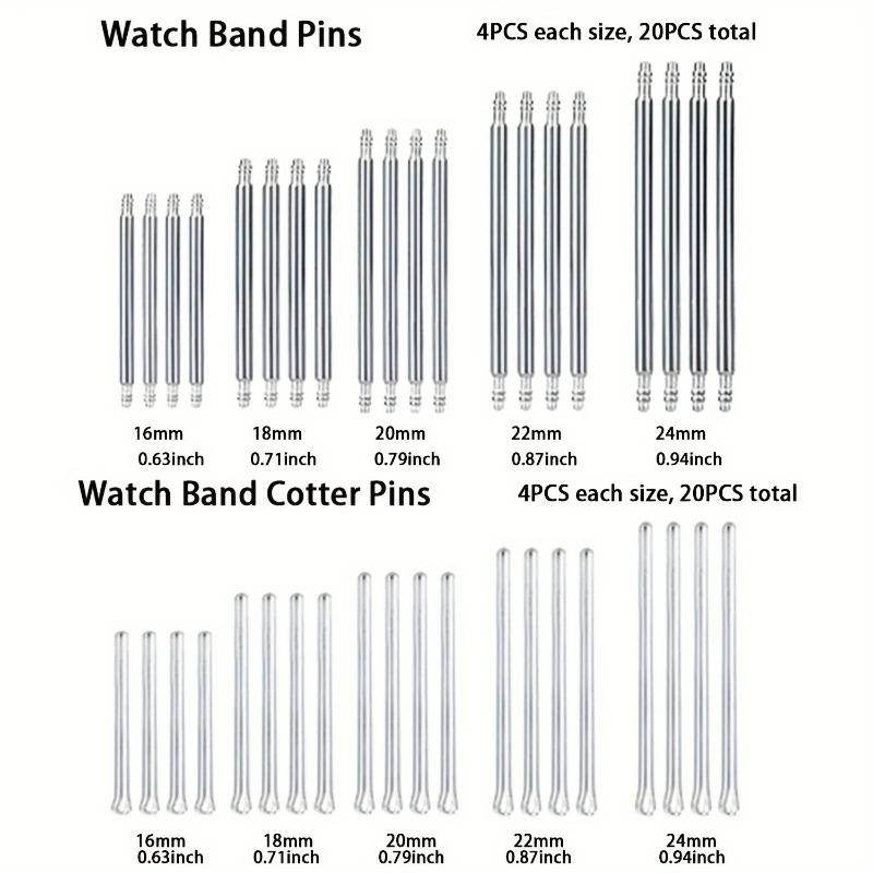 Metal Watch Prying Tool Back Cover Opener Strap Replacement Band Link Pins Remover Watchmaker Repair Kit