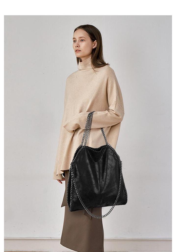 2025 New Foldable Women's Shoulder Chain Bag