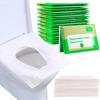Disposable Toilet Seat Cover 10 Pieces Portable Travel Camping Hotel Bathroom Biodegradable Waterproof Toilet Seat Accessories