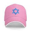 כובע שמש קז'ואל בייסבול ספורט כוכב דוד דגל ישראל ישראל כובע חיצוני