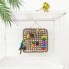 Pet Parrot Supplies Bird Toys Water Grass Climbing Net Rabbit Bird Chewing Toys Straw Hammock Swing Pet Teether