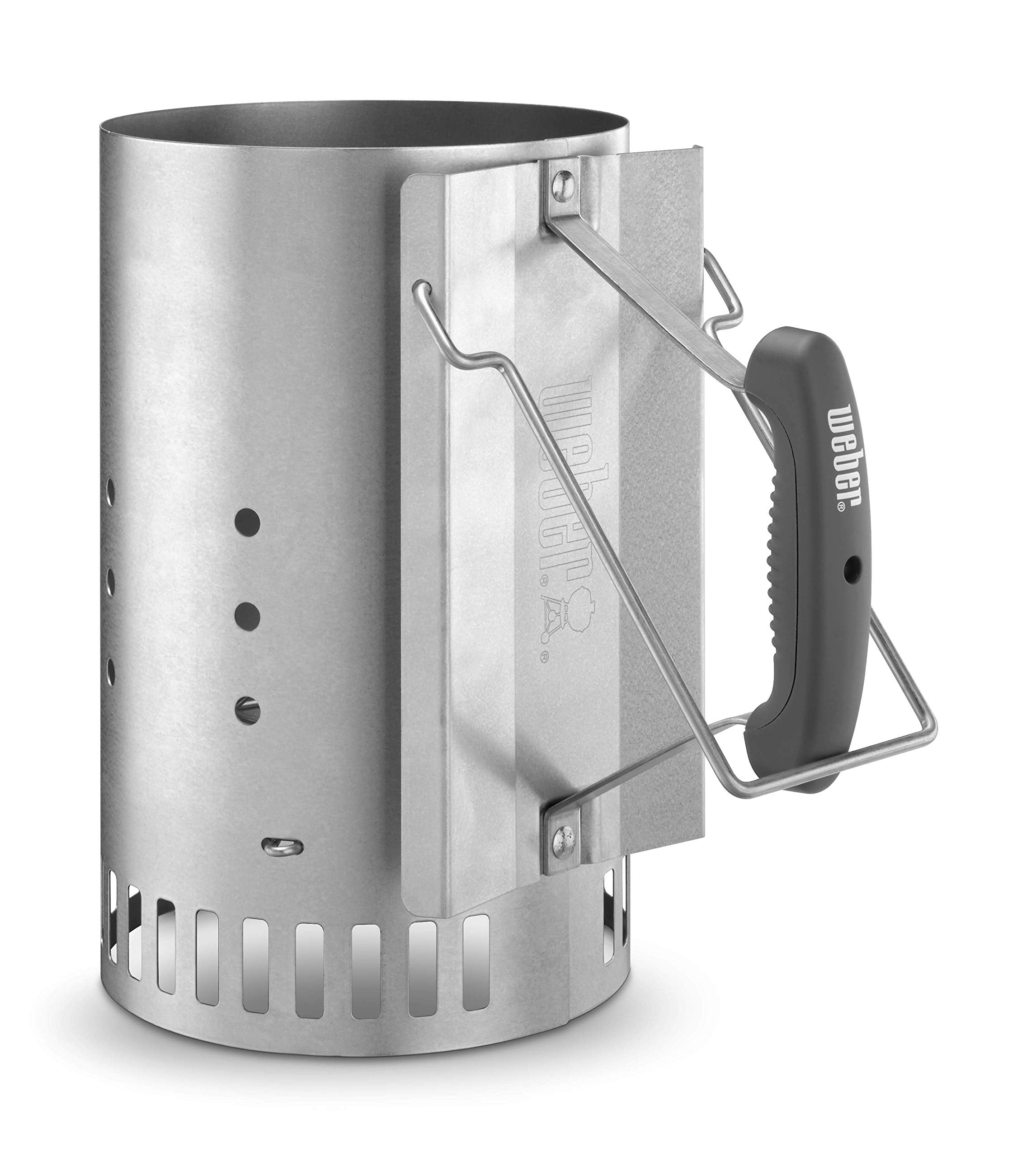 

Печь-барбекю Weber BBQ Grill Rapid Fire Chimney Starter (большой) Эффект дымохода, разжигатель угля, розжиг [оригинальная японская гарантия 2 года] 7416