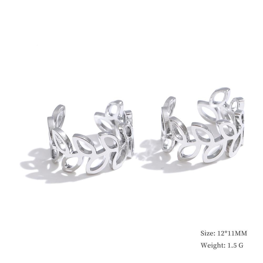 

Yhpup Stainless Steel Adjustable Ear Bone Clip Earrings Arrivals Platinum Plated Popular Charming Chic Accessories Wholesale