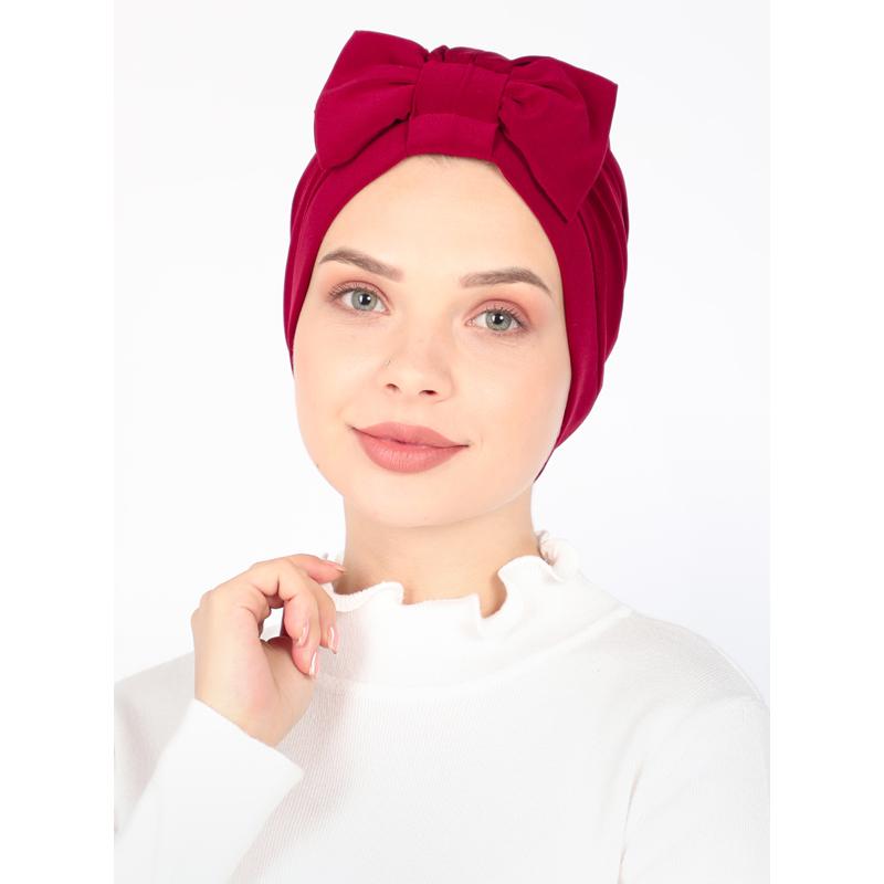 

Miray Plain Bow Bone бордово-красный