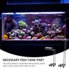 2 Pcs Aquatic Lamp Bracket Tank Light Riser Aquarium Holder Fish Lighting Fixtures High Plastic Mount Accessory Stand