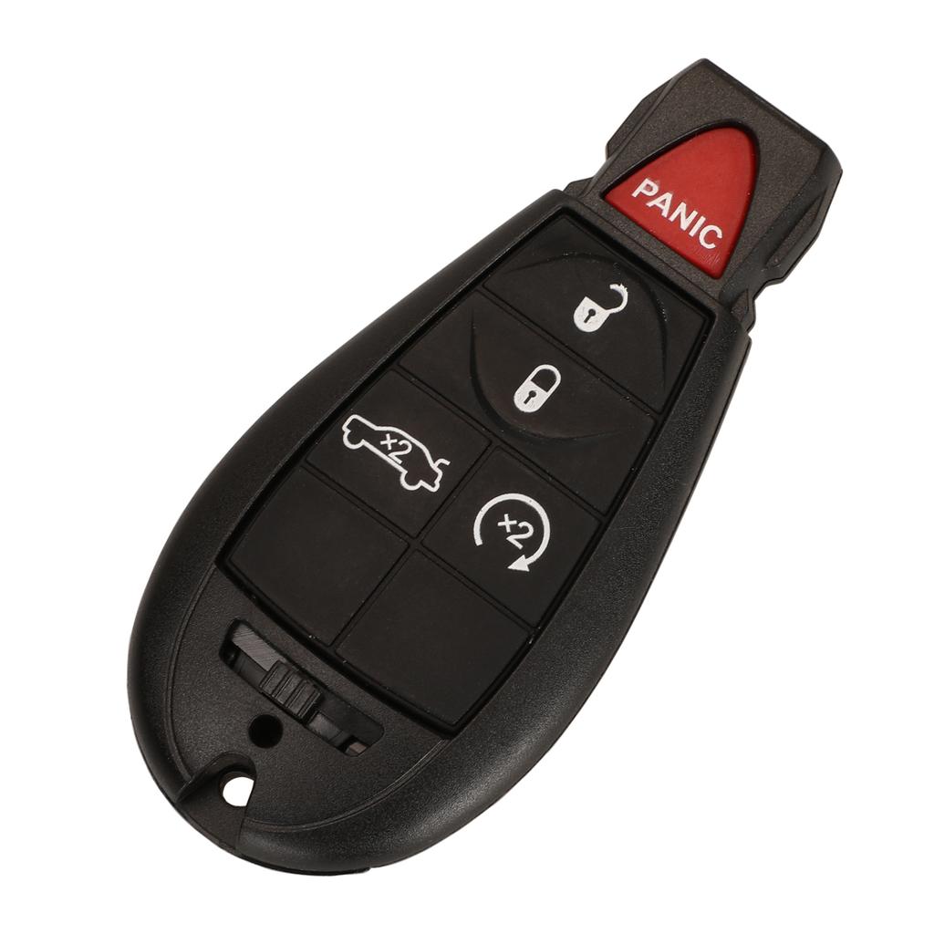 Jingyuqin 2/3/4/5/6 Tasten Fernbedienungsgehäuse Smart Key Shell Für Chrysler Jeep Grand Cherokee 2008 - 2015 Fob Smart Key Gehäuse