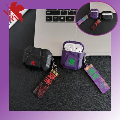EVANGELION EVA Anime Hülle für Airpods 4 Pro 2 3 Kopfhörer Zubehör Bluetooth Headset Silikon Apple Air Pod 3/2/1 Abdeckung Schale