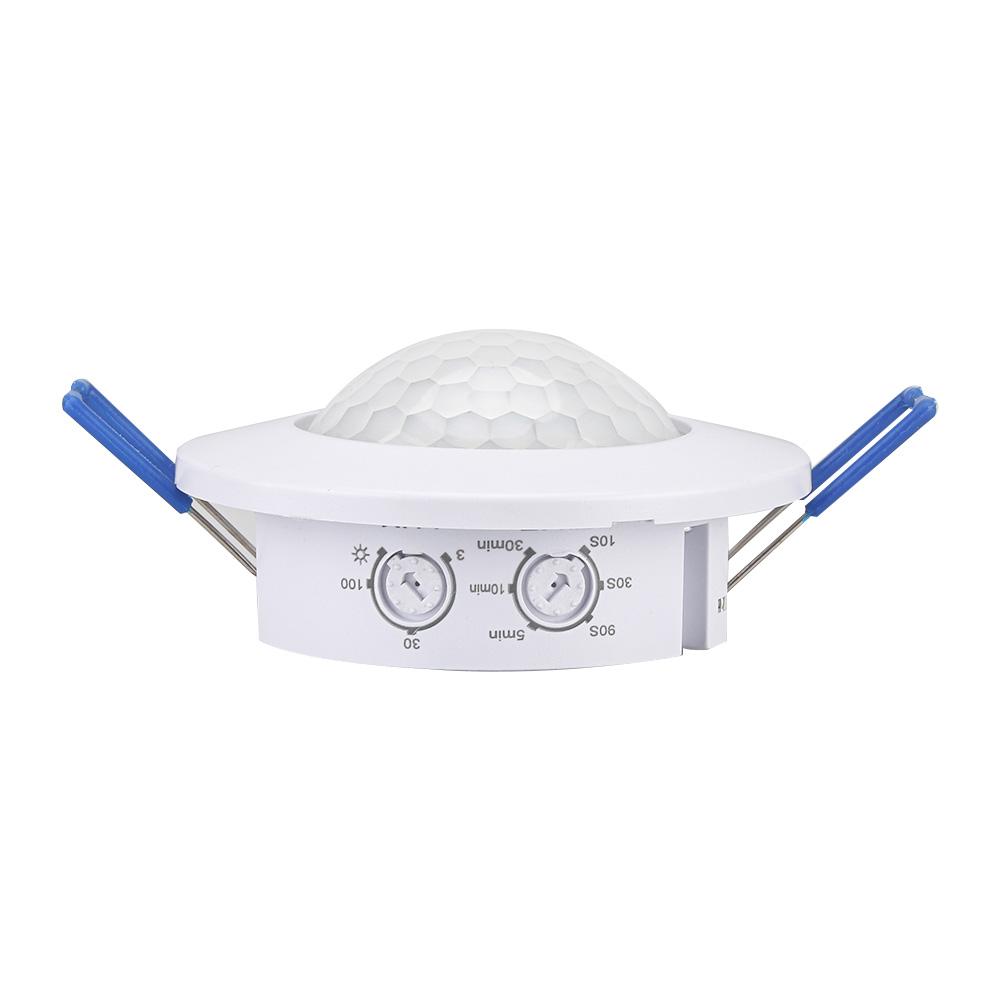 AC 220V-240V Human Body Infrared Sensor Switch 500-1200W LED Detector Smart Switches 3-200lux Adjustable Projection Light Sensor