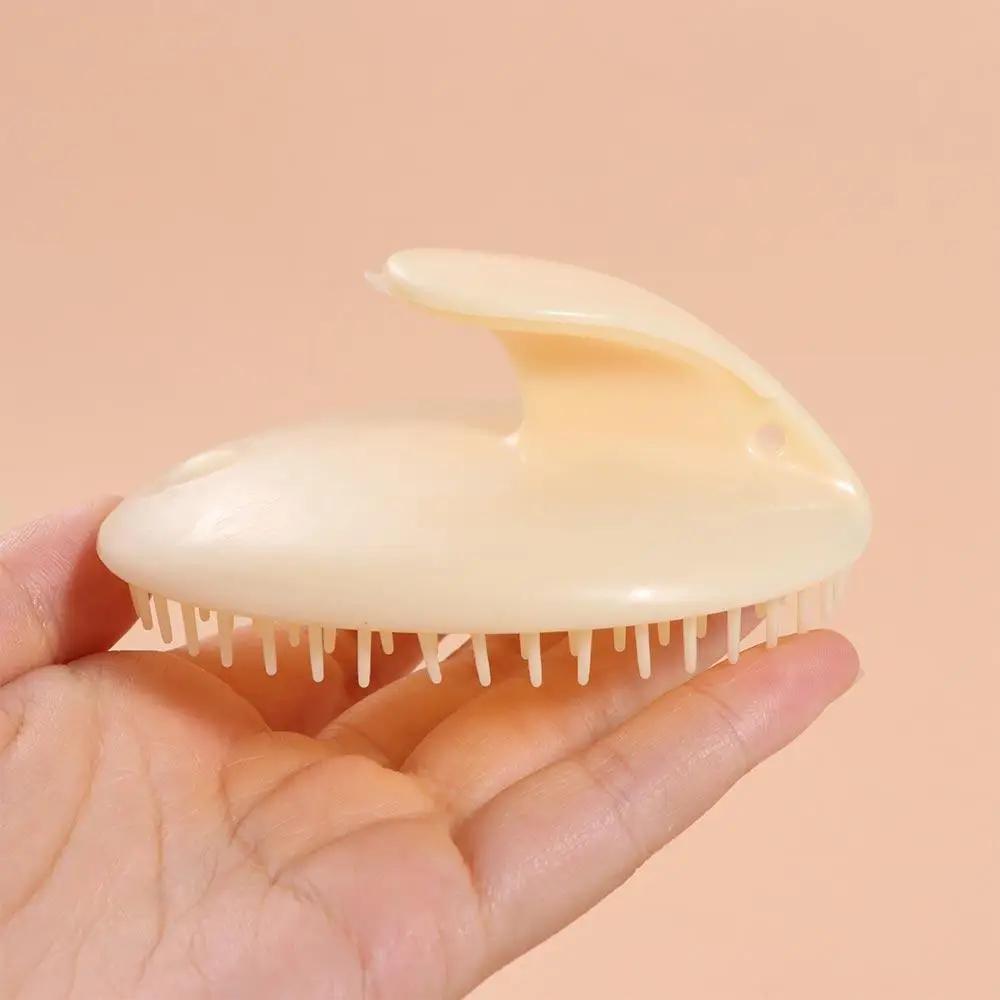 Soft Scalp Massage Brush Wet and Dry Care for The Scalp Hair Washing Comb Remove Dandruff Portable Shower Brush Women/Men