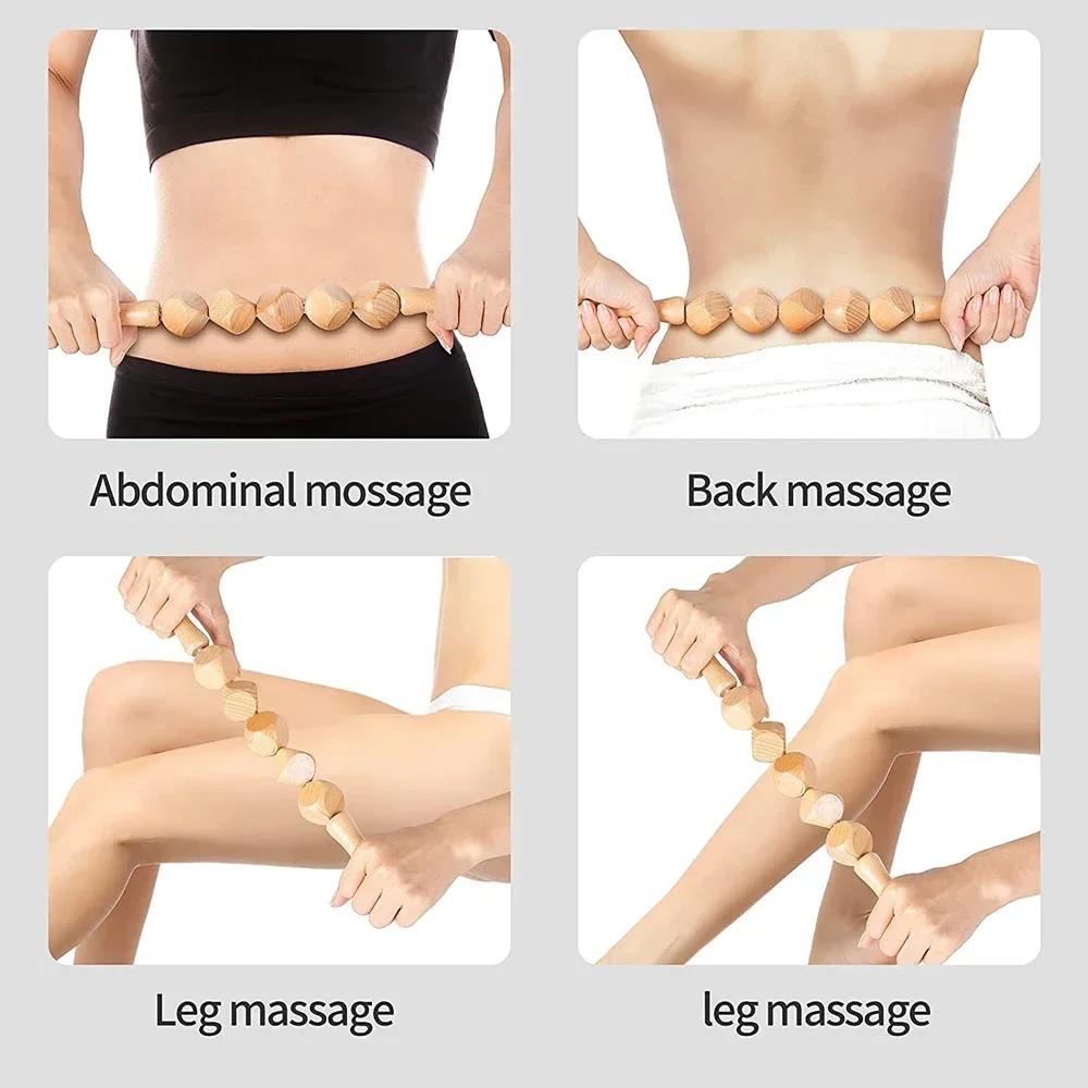 3pcs Maderoterapia Kit Complete Massager Mader Therapy Body Therapy Complete Professional Wood Massage Tools For Body Contour