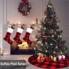 6pc Fashion Christmas Stockings Gift Bag Christmas Tree Decoration Supplies