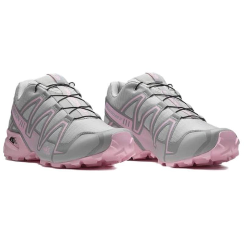 SALOMON Speedcross 3 Slip Resistant Abrasion Resistant Low Top Outdoor Shoes Women's Gray Sneakers 477232