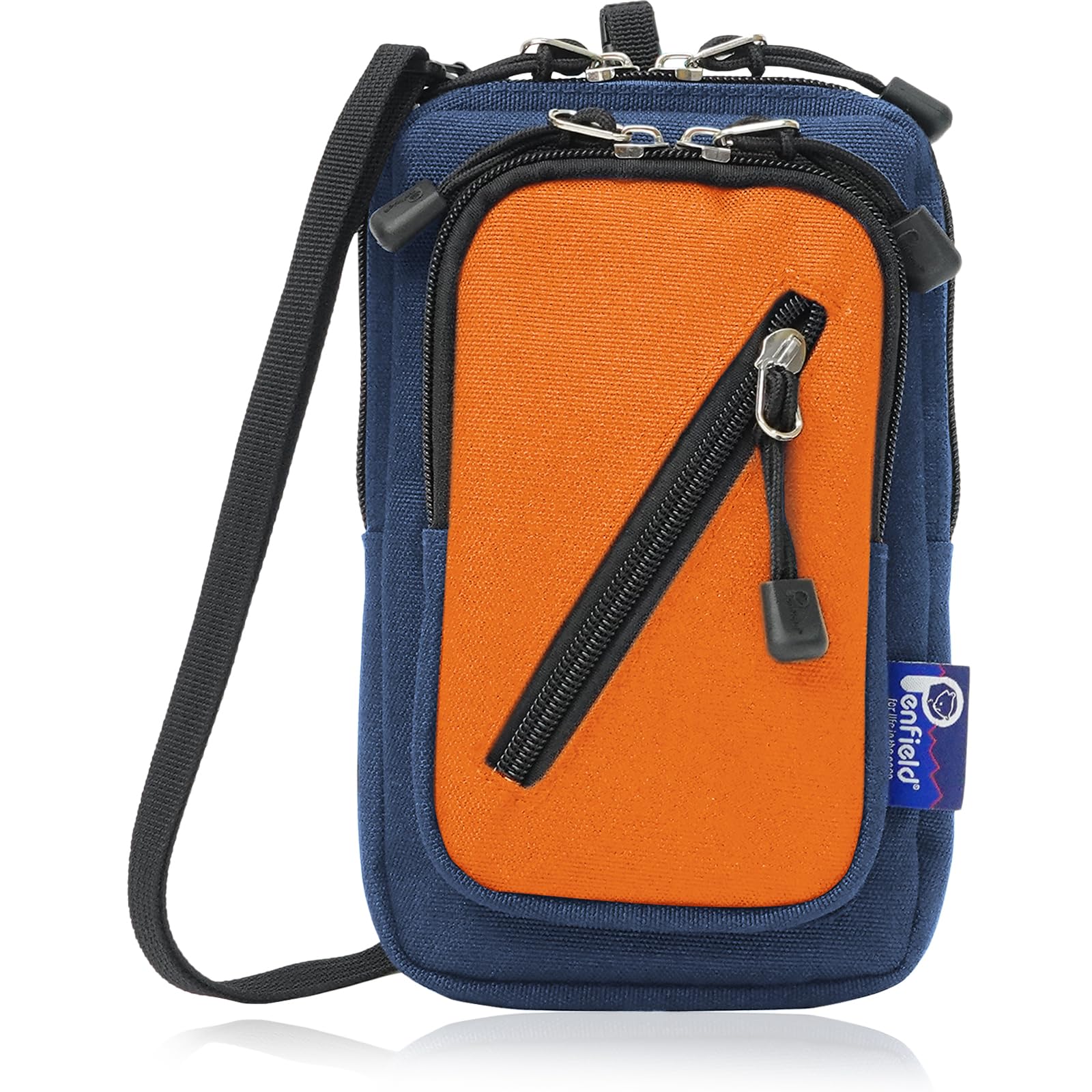 

Penfield Pouch with Shoulder Smartphone Multiple Large Orange 2-Way Strap, Storage, Pockets, Capacity, помаранчевий