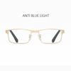 RBENN Stainless Steel Men Business Reading Glasses for Reader Mens Presbyopia Optical Eyeglasses +1.0 1.5 2.0 2.5 3.0 3.5 4.0