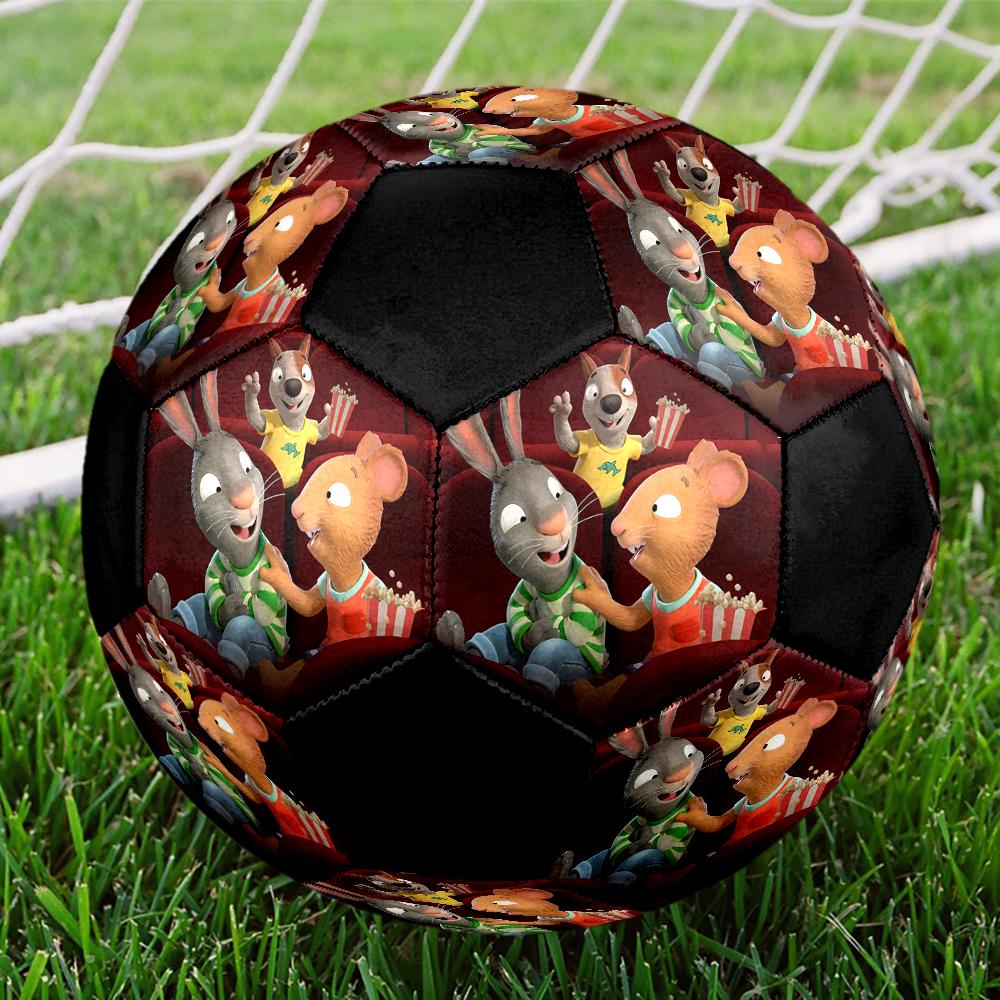Pip en Posy Thema Maat 5 Voetbal, Geschikt voor Zowel Binnen- als Buitenwedstrijden, een Cadeau Geschikt voor Iedereen.