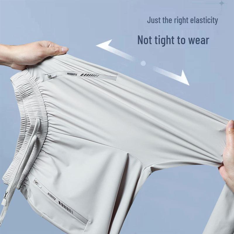 Unisex Quick-Dry Ice Silk Sun Protection Slimming Pants