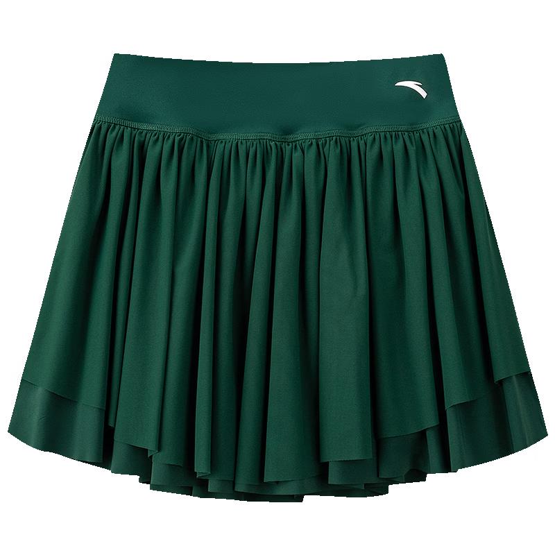 Anta Women s Quick-Dry Anti-Exposure A-Line Tennis Skirt S