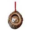 Christmas Animal Ornament Cartoon Forest Animal Hanging Decoration 2D Flat Acrylic Pendant