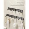 Adhesive Wall-Mounted Bathroom Clothes Hook - No Drill Required