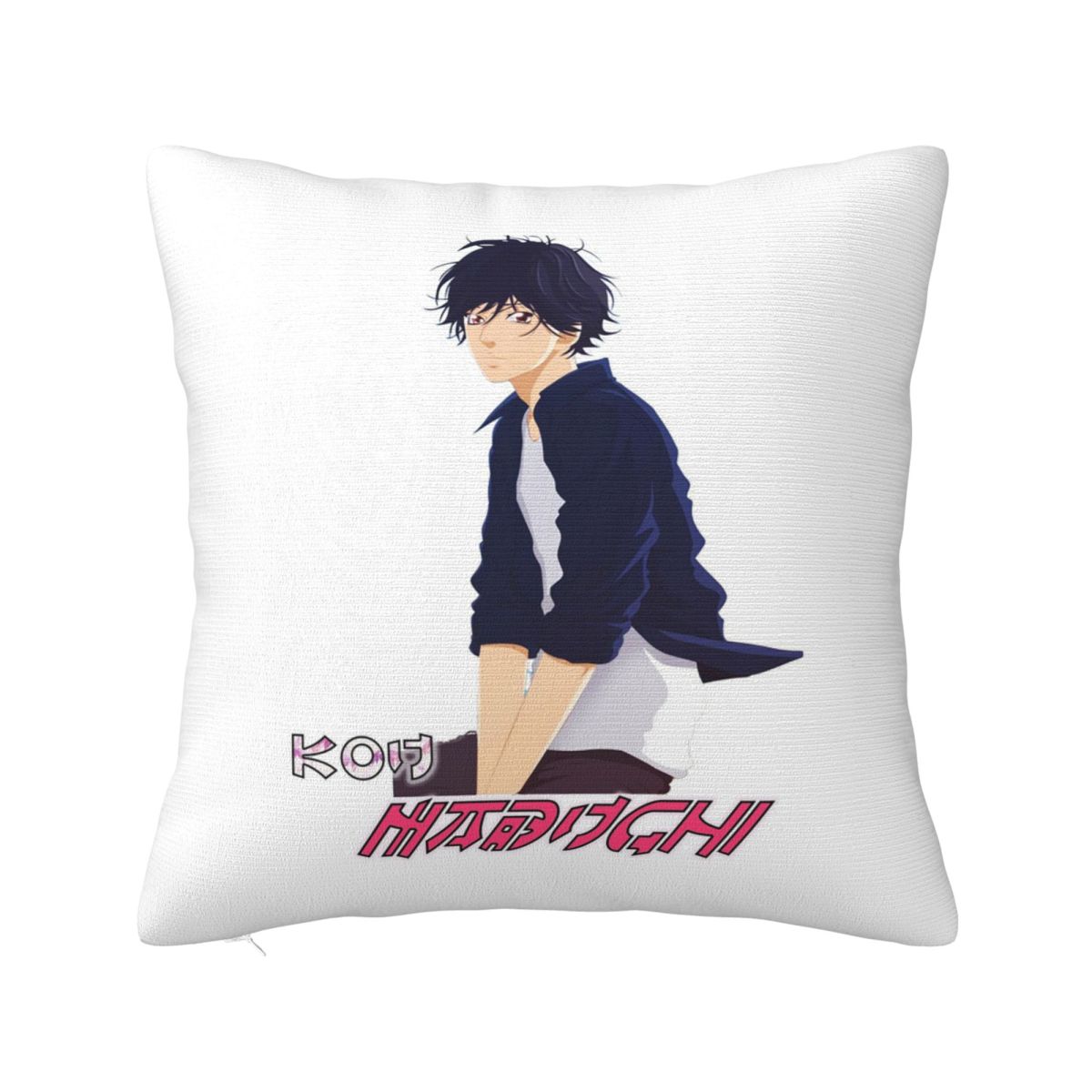 

Ao Haru Ride Anime Blue Spring Ride Square Pillowcase Cushion Cover Pillow Case Throw Pillow Cover for Home Sofa Living Room 12x12Inch