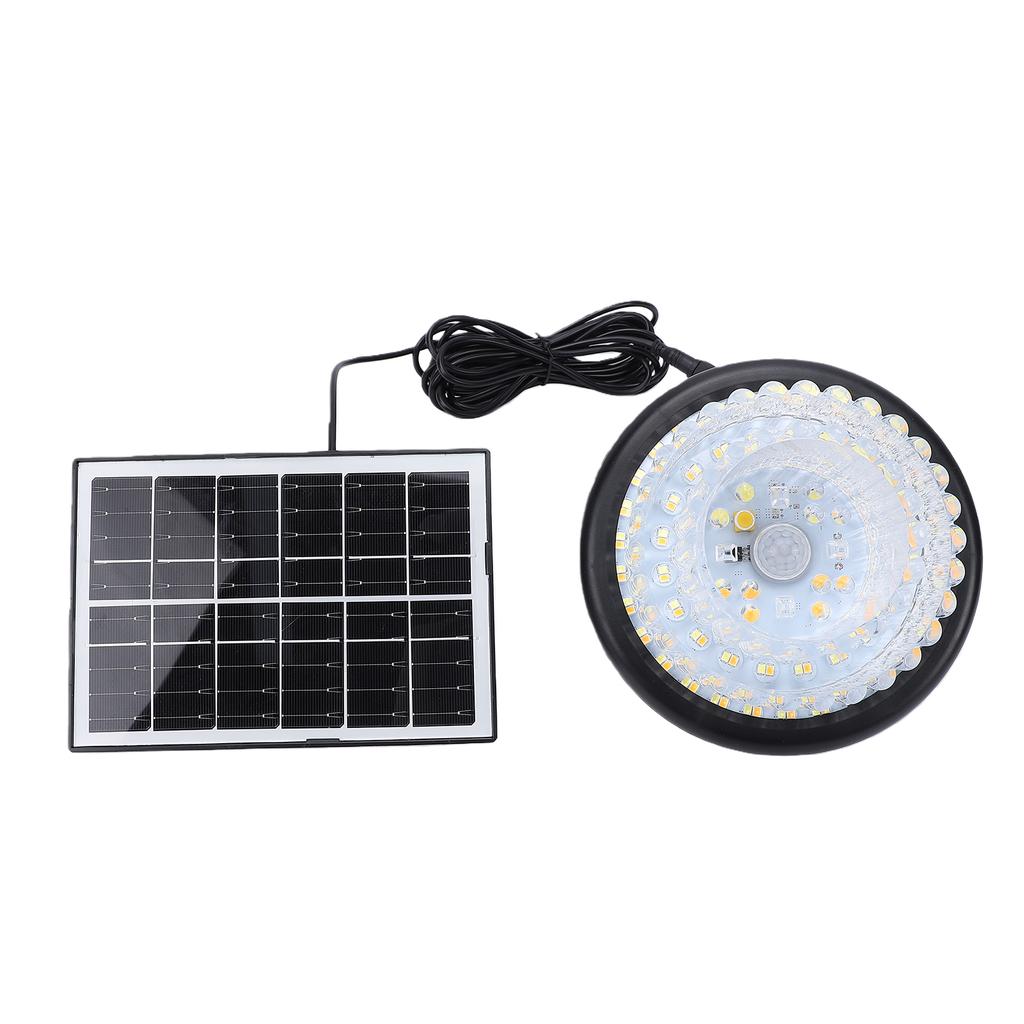 Solar Hanging Light, Crystal Chandelier, Motion Sensor Light with Solar Panel, Decorative Pendant Light, 2700K 6500K