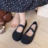 Women's Sandals 2025 Summer New Mesh Breathable Soft Sole Non Slip Casual Shoes Lightweight Comfortable Fashion Slip on Flats