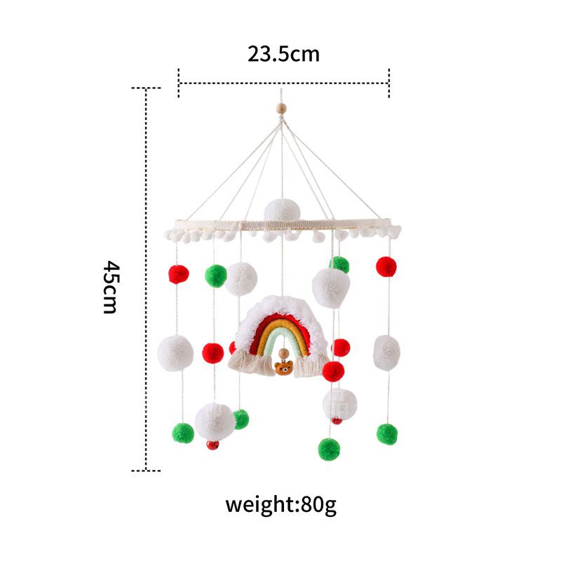 Rotating Crib Mobile: Newborn Baby Sleep Aid & Educational Rattle Toy