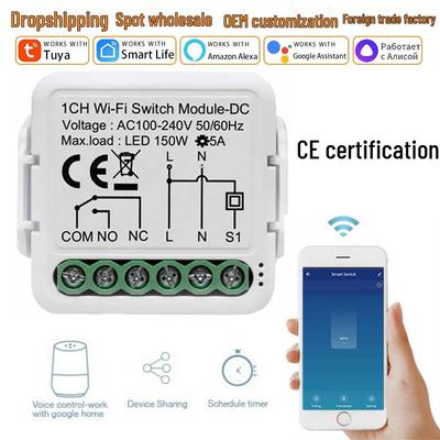 Zigbee Smart Graffiti WiFi Dry Contact Switch with APP Remote Control
