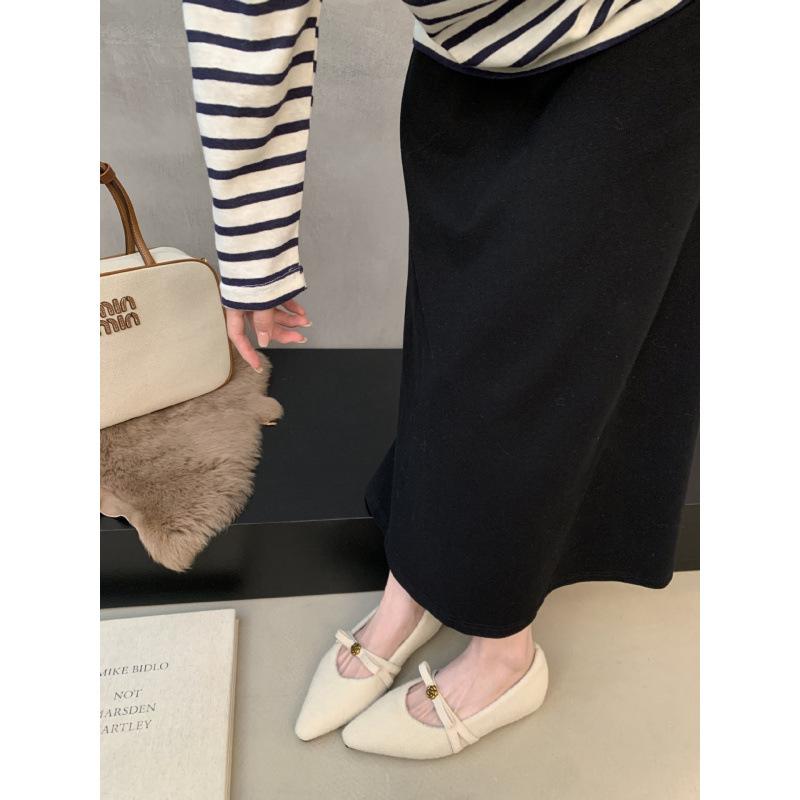 

2025 autumn new pointed head with bow inner height commuting temperament women s single shoes 39 абрикосовый