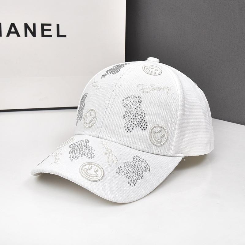 Baseball Smiling Cap Bear Girl Spring Summer Outdoor Sports Shade Breathable