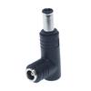 2PCS 240W Heavy Duty DC5.5x2.1mm Power Jacks Plug Adapter DC5525 Female Plug for Multiple Devices DC7.4x5.0HP/DC6.5x4.4mm