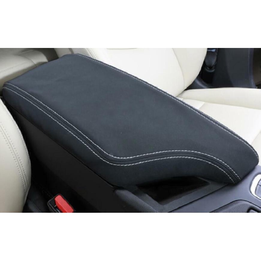 For Cadillac CT5 2020-2024 Black Pu Central Console Armrest Box Cover Trim 1x