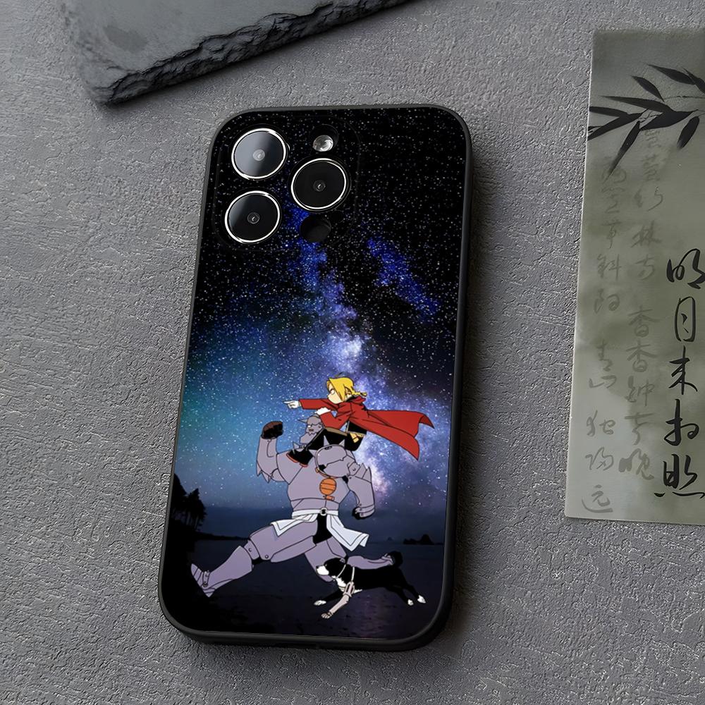 F-FULLMETAL A-ALCHEMIST Phone Case Funda For Iphone 13 17 16 11 15ProMax 14 12 Pro Xs Max Mini Xr X 7 8 6 6s Plus Covers
