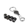 4pcs Car Wheel Valve Caps Air Covers with Wrench for Mitsubishi Ralliart ASX Outlander Lancer 9 Pajero Colt Mirage Eclipse EVO