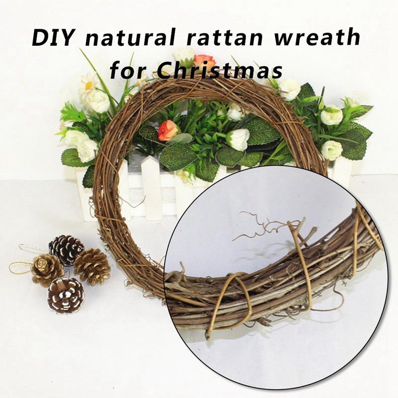 Christmas Heart Shape Dried Rattan Wreath Garland Door DIY Decor Ornament Crafts Christmas Heart Shape Dried Rattan Wreath Garland Door DIY Decor Ornament Crafts