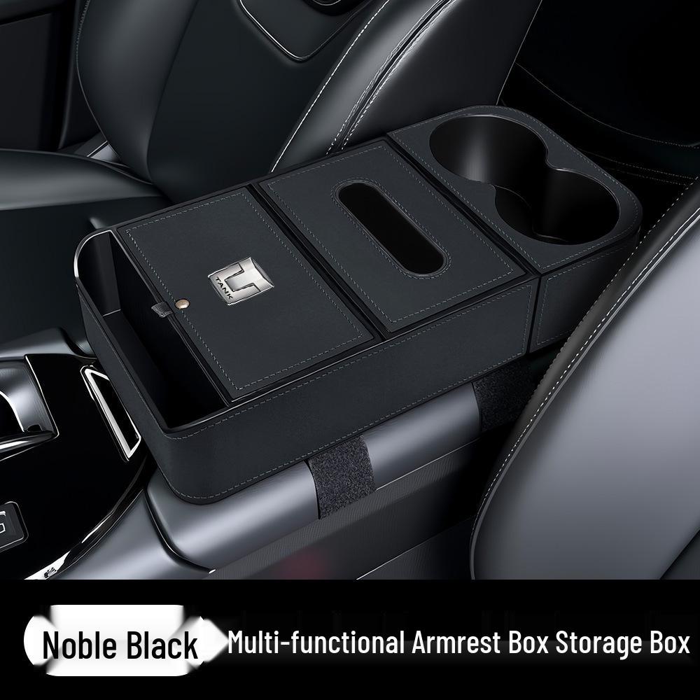 Multifunctional Car Center Armrest Storage Box for Tank 500/300