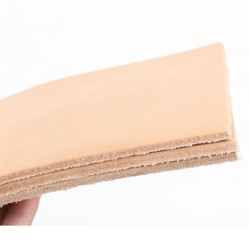 5mm thick stiff top layer buffalo vegetable tanned cowhide leather swing knife handmade DIY scabbard saddle table cushion