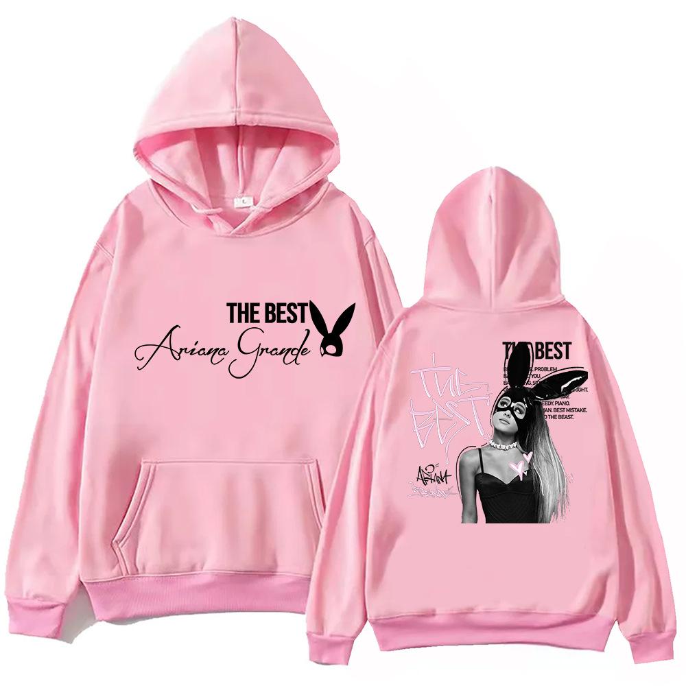 Ariana Grande Herren- und Damen-Hoodies, Harajuku Hip-Hop Pullover, Hoodies, Sweatshirts, modische Damen-Streetwear