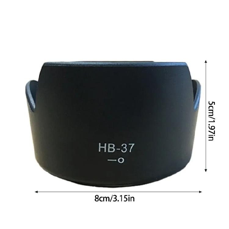 HB37 Lens Hood for DSLR Cameras Lens Cover for HB46  HB47  HB37 HB63  HB7II HB50I Camera Lens Adapter