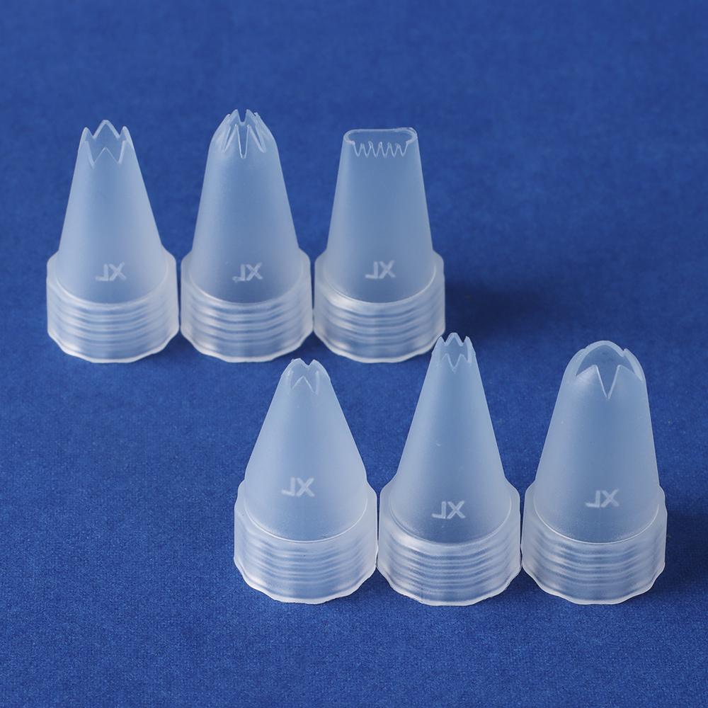 10 Peças Bico de Confeitar de Plástico Para Fazer DIY Acessórios Para Capa de Celular DIY Cola de Chantilly Gel de Chantilly Simulado Ferramentas de Confeitaria